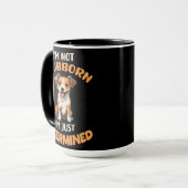 ジャッおもしろいク・ラッセル・テリア犬 マグカップ (正面左)