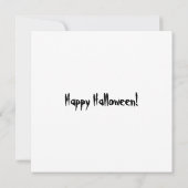 ジャッおもしろいクO'ランタンハロウィーン付きタランチュラ カード (裏面)