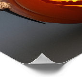 ジャッおもしろいクO'ランタンハロウィーン付きタランチュラ ポスター (角)