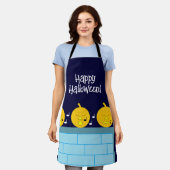 ジャッお洒落ク – 提灯： エプロン (着用した状態)