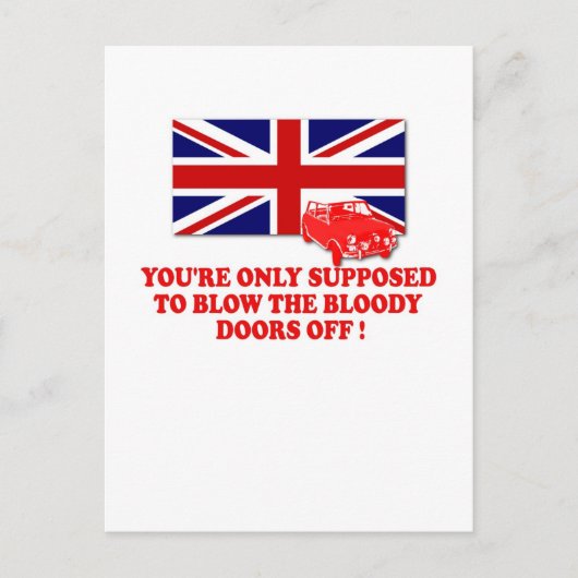 ジャッイタリアンクシャツ ポストカード (正面)