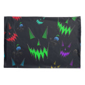 ジャッカラフルク・オ白熱［赤熱］光を放つランタン 枕カバー (裏面)