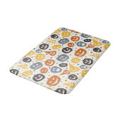 ジャッカラフルク – O' – ランタン顔パターン バスマット (アングル)