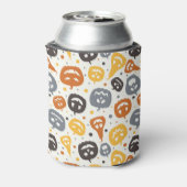 ジャッカラフルク – O' – ランタン顔パターン 缶クーラー (缶裏面)
