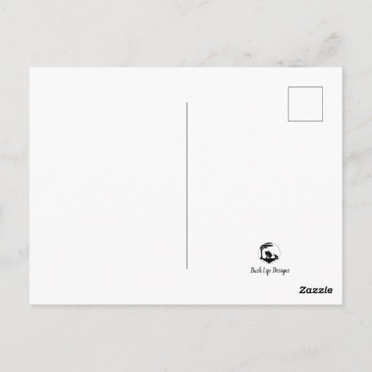 ジャッカル ポストカード (裏面)