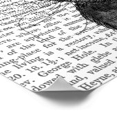 ジャッカロペとピンク〔雄ジカの〕枝角 ポスター (角)