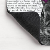 ジャッカロペとピンク〔雄ジカの〕枝角 マウスパッド (コーナー)