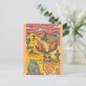 ジャッカロペオリジナルアートパロディ ポストカード (スタンド正面)