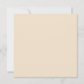 ジャッカロープヴィンテージイラストレーションフラットグリーティングカード カード (裏面)