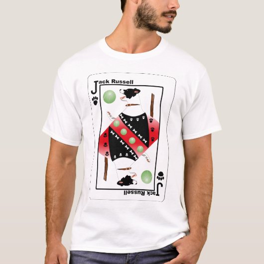 ジャッキは野生です Tシャツ (正面)