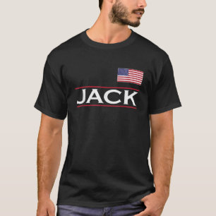 ジャッキパーソナライズされた名おもしろい誕生日ギフトアイディアT Tシャツ