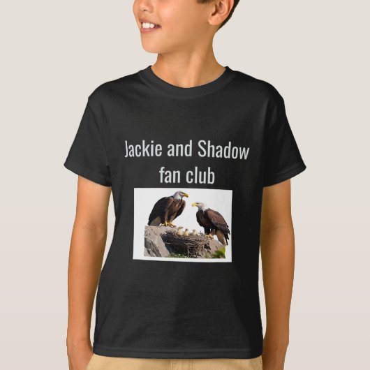 ジャッキーとシャドウのファンクラブ・イーグルス Tシャツ (正面)
