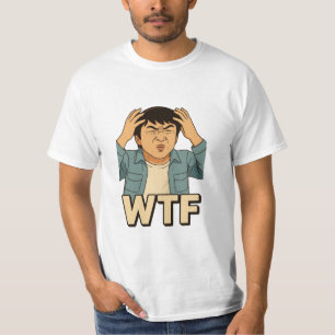 ジャッキーチャンWTFミーム – ジブリアートスタイル Tシャツ