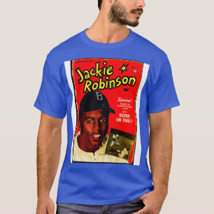 ジャッキーロビンソン漫画本の表紙 Tシャツ