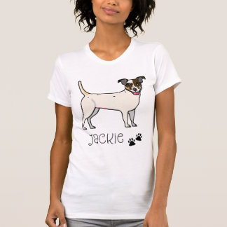 ジャッキー犬のTシャツ Tシャツ