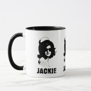 ジャッキー·ケネディ革命スタイル図 マグカップ