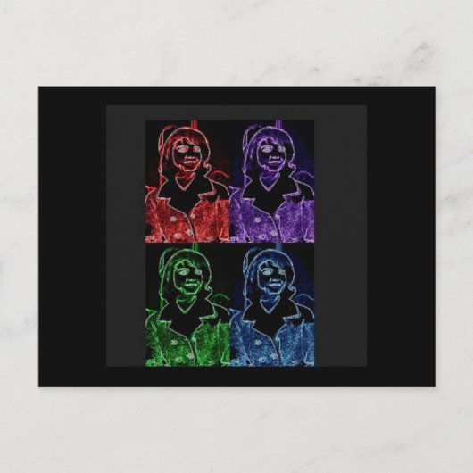 ジャッキー・ケネディ ポストカード (正面)