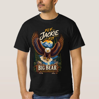 ジャッキー・ザ・ビッグベア・イーグル カリフォルニアを応援 Tシャツ