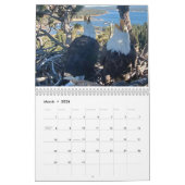 ジャッキー&シャドウ – Big Bear Eagle Calendar カレンダー (3月 2026)