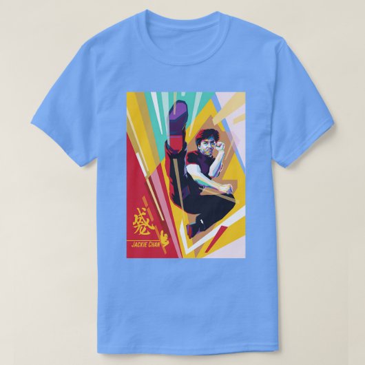 ジャッキー・チャンTシャツ Tシャツ (デザイン正面)