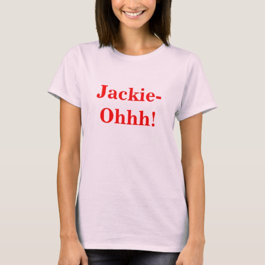 ジャッキーOhhh! Tシャツ (正面)