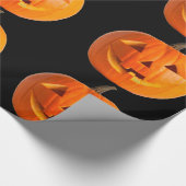 ジャッキOランタンラッピング紙 ラッピングペーパー (角)