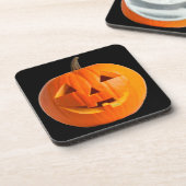 ジャッキOランタン懸命プラスチック6コースター コースター (左側)