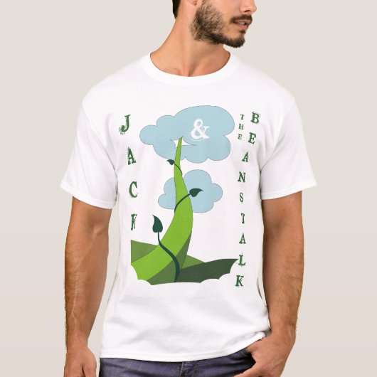 ジャックおよび豆の茎 Tシャツ (正面)