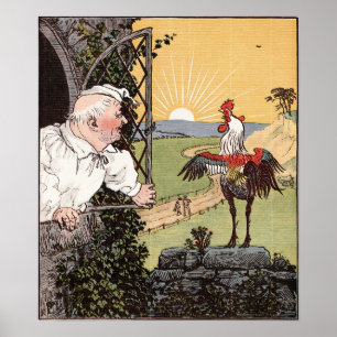 ジャックが造った家、ランドルフCaldecott ポスター