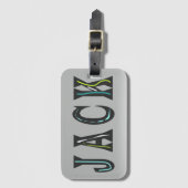 ジャックという男が戻ってきた名刺ケース ラゲッジタグ (正面縦)