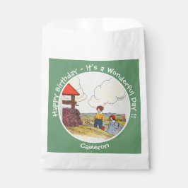 ジャックとジルのお母さんガチョウの誕生日パーティーのアイテム フェイバーバッグ