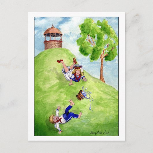 ジャックとジルのはがき ポストカード (正面)