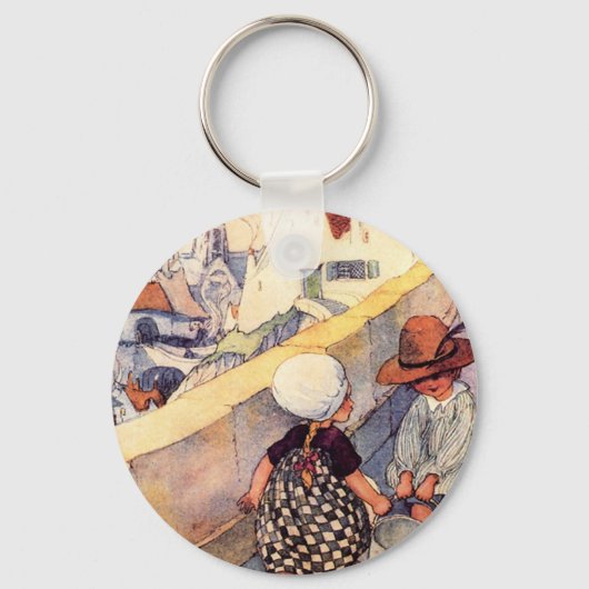 ジャックとジル キーホルダー (正面)