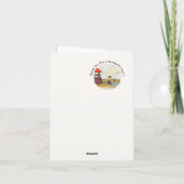 ジャックとジル マザーグース 誕生日パーティーアイテム サンキューカード (裏面)