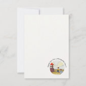 ジャックとジル マザーグース 誕生日パーティーグッズ サンキューカード (裏面)