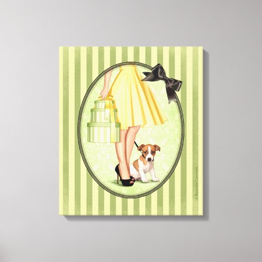 ジャックと箱 キャンバスプリント (正面)