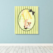 ジャックと箱 キャンバスプリント (インサイチュ (ウッドフロア))