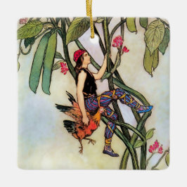 「ジャックと豆のつるは」ワーウィック・ゴーブル著 セラミックオーナメント