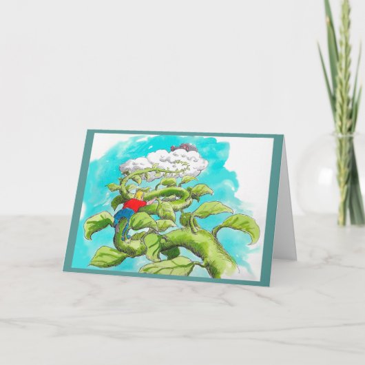 ジャックと豆のつる カード (正面)