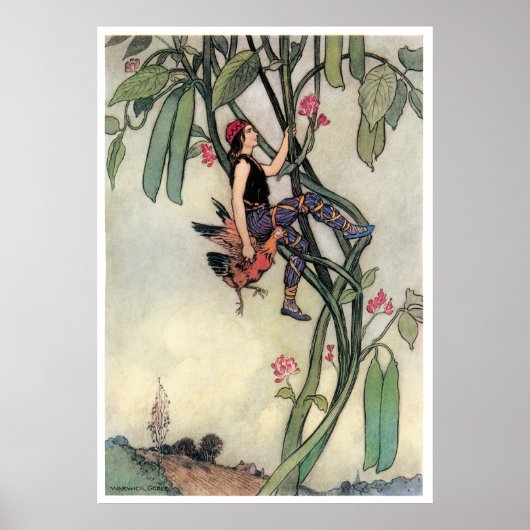 ジャックと豆のつる ポスター (正面)