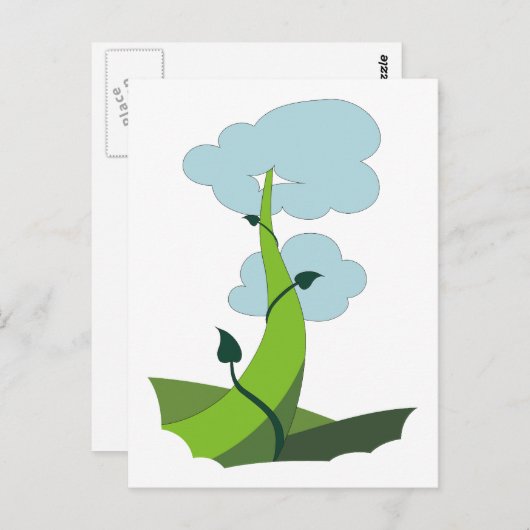 ジャックと豆の木 ポストカード (正面/裏面)