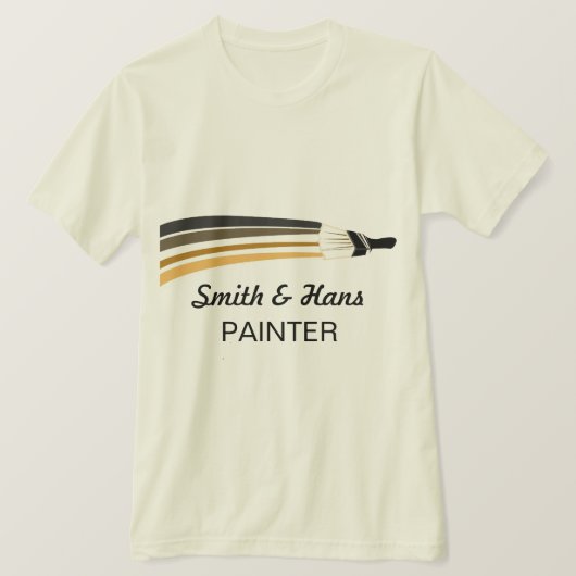 ジャックのすべての貿易絵筆の塗装業者 Tシャツ (デザイン正面)