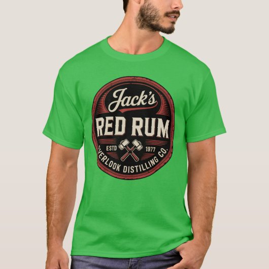 ジャックのレッドラム Tシャツ (正面)