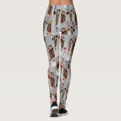 「ジャックのワイルド：ポーカーカードの散乱」 レギンス (裏面)