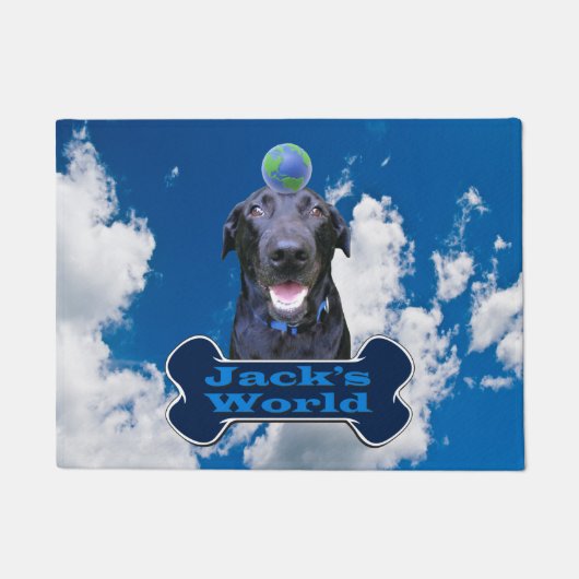 ジャックの世界の玄関マット ドアマット (正面)