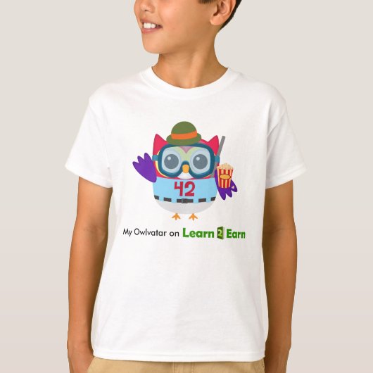 ジャックのOwlvatarのTシャツ Tシャツ (正面)