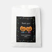 ジャックまたはジルO-Lantern性別を明らかにする感謝 フェイバーバッグ (正面)