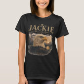 ジャックを永遠に我らの女王 白頭鷲のトリビュート Tシャツ (正面)