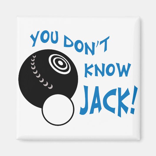 ジャックを知らない マグネット (正面)