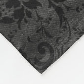 ジャックアンドサリーゴシックバレンタイン フリースブランケット (角)